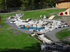 Kinderspielplatz am Lag la Cauma - Schweiz (Flims)