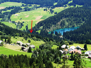 Flem - Bilder zur Felsbachschlucht beim Crestasee