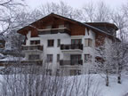 Ferienwohnung am Laxersee - Aussenansicht - Winter - "Casa al Lag"